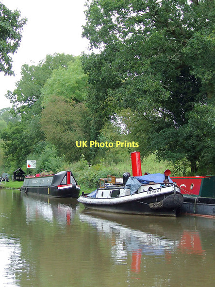 Photo 6"x4" Narrowboats by Dutton Stop Lock, Cheshire Dutton c2011