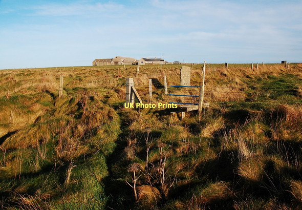 Photo 6"x4" Corner of the field Burroughston c2011