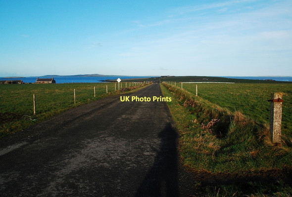 Photo 6"x4" Passing Place Burroughston c2011