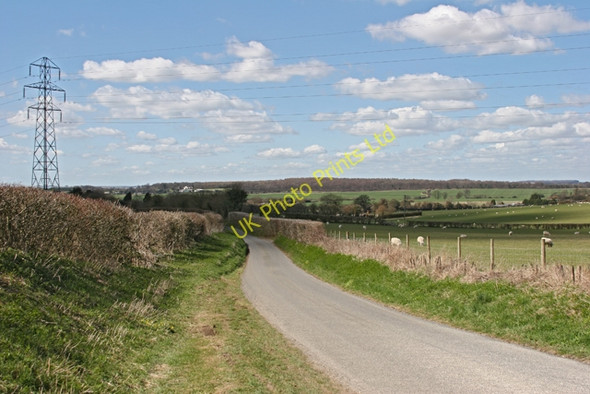 Photo 6"x4" Country road to the east of Ropley Gilbert Street c2006
