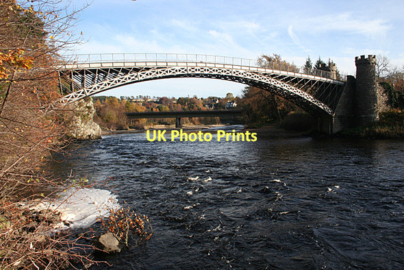 Photo 6"x4" Craigellachie Bridges Craigellachie\/NJ2844 c2011
