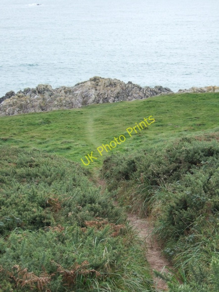 Photo 6"x4" Coast path to Llech Cyllyll St David's\/Tyddewi c2009