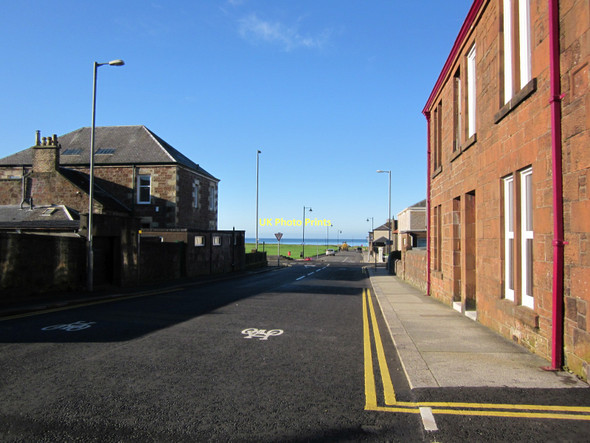 Photo 6"x4" Duncan Street Girvan c2011