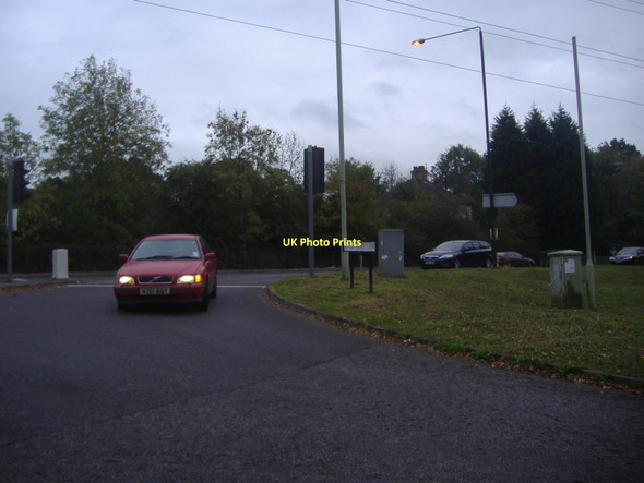 Photo 6"x4" Little Oxhey Lane at junction of Oxhey Lane Carpenders Park c2008