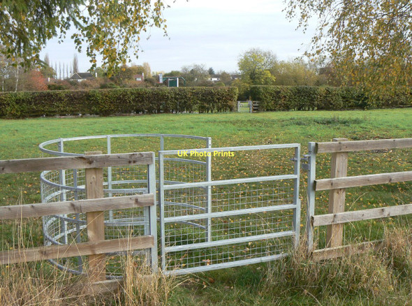 Photo 6"x4" Stanton On The Wolds FP1 footpath Keyworth c2011