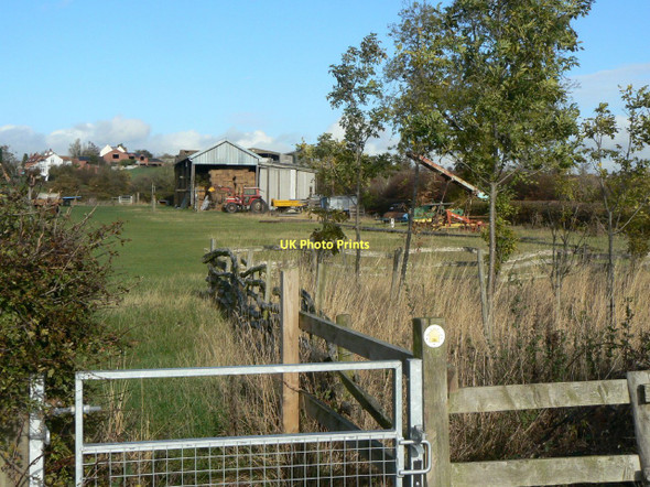 Photo 6"x4" Footpath to Keyworth Meadow Keyworth c2011