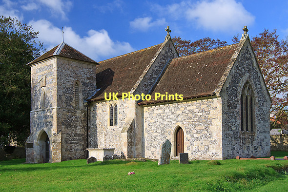 Photo 6"x4" St Leonard's church, Berwick St Leonard Berwick St Leonard c2011