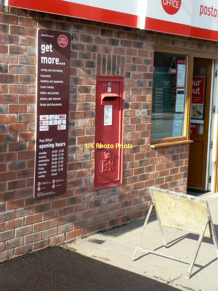 Photo 6"x4" Keyworth Post Office postbox ref NG12 358 Keyworth c2011