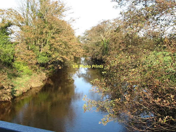Photo 6"x4" View north along the Upper Bann from the Cavan Road Bridge Rathfriland c2011