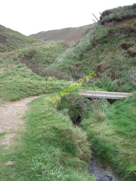 Photo 6"x4" Valley by Cwn Mawr north of Newgale Newgale c2009