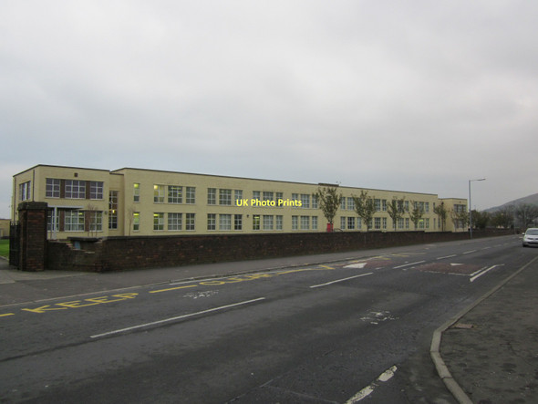 Photo 6"x4" Girvan Old Academy Girvan c2011