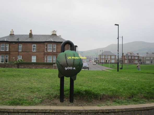 Photo 6"x4" Route Marker Girvan c2011 P1