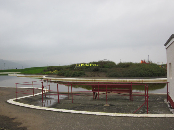 Photo 6"x4" Boating Pond Girvan c2011