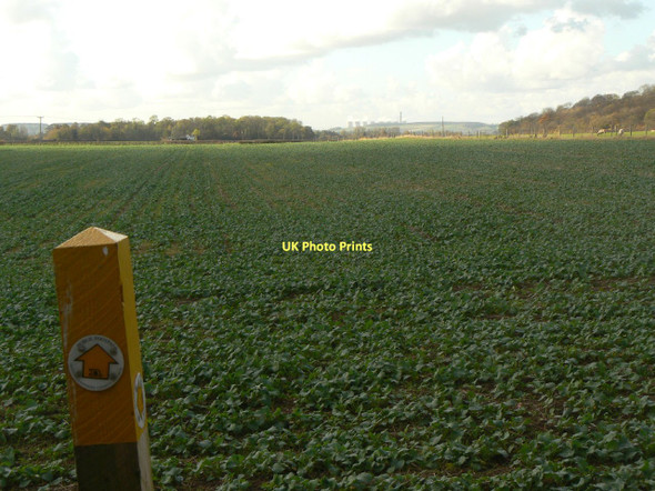 Photo 6"x4" Footpath to Bunny Keyworth c2011