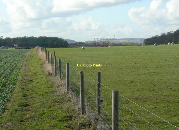 Photo 6"x4" Footpath to Bunny Keyworth c2011