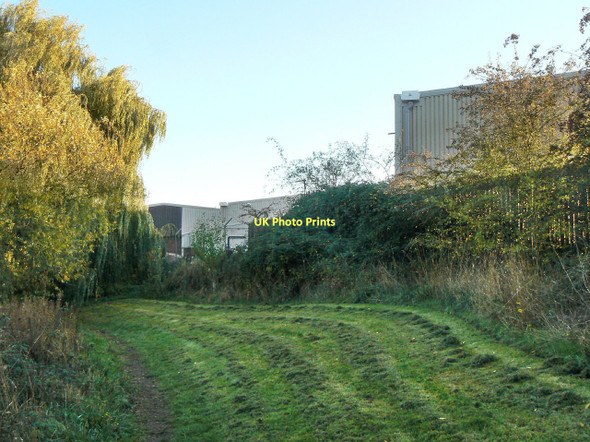 Photo 6"x4" Footpath at the back of the Geological Survey Plumtree Park c2011