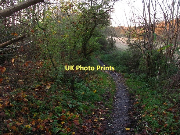 Photo 6"x4" Footpath, East Calder Livingston c2011