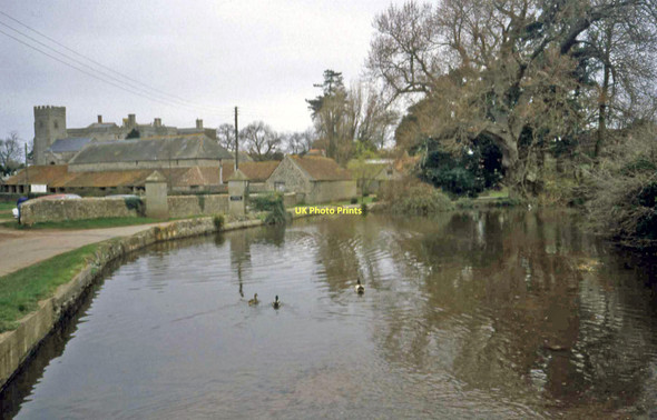 Photo 6"x4" Village pond at East Quantoxhead East Quantoxhead c1997