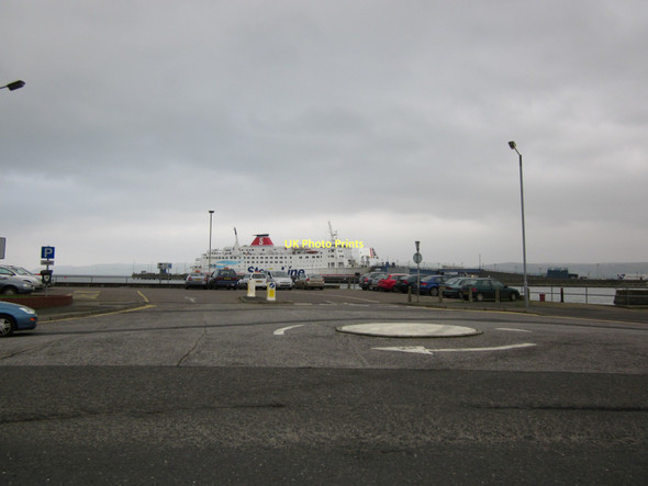 Photo 6"x4" Harbour Street Roundabout Stranraer c2011