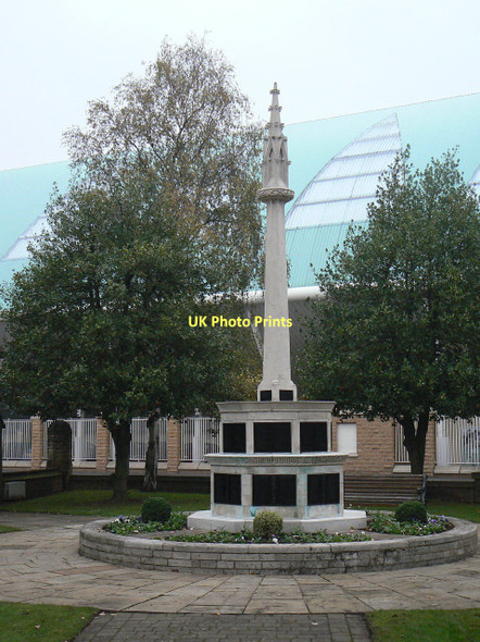 Photo 6"x4" West Bridgford War Memorial - complete again West Bridgford c2011
