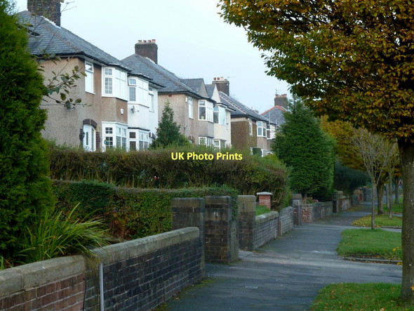 Photo 6"x4" Houses on Billinge Avenue Blackburn\/SD6827 c2011