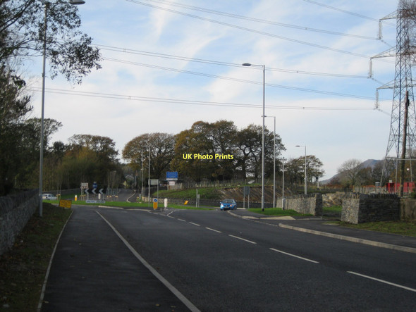 Photo 6"x4" Ffordd osgoi Tremadog, Porthmadog & Minffordd Bypass Minffordd\/SH5938 c2011