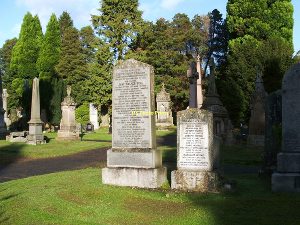 Photo 6"x4" The gravestone of Joseph Irving Dumbarton c2011