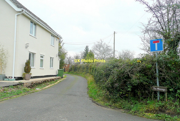 Photo 6"x4" Dead-end lane at Whitings Waterend\/SO7514 c2011