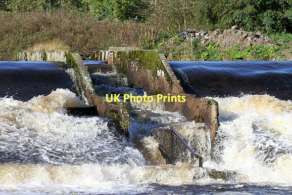 Photo 6"x4" The salmon ladder at Murray's Cauld near Selkirk Philiphaugh c2011