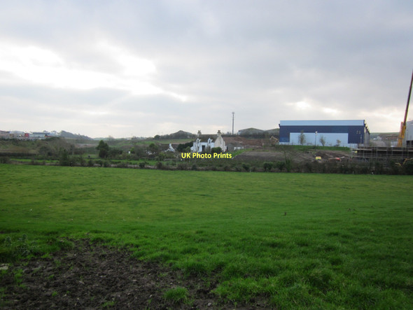 Photo 6"x4" Black Parks Farmhouse Stranraer c2011