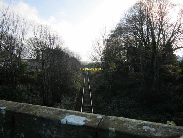 Photo 6"x4" Railway Line Stranraer c2011