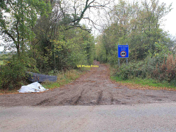 Photo 6"x4" Ridgeway Lane crosses Welsh Road Bascote c2011