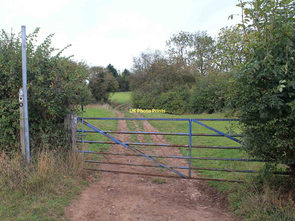 Photo 6"x4" Ridgeway Lane crosses Stonebridge Lane Hunningham Hill c2011
