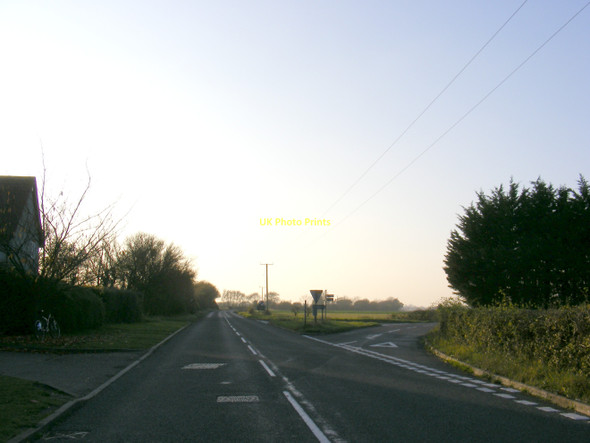 Photo 6"x4" The B1117 Denham Corner c2011