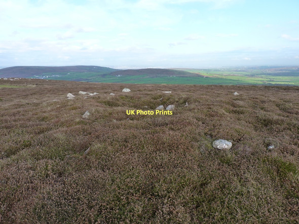 Photo 6"x4" Rhossili Down - Cairn III Talgarth's Well c2011