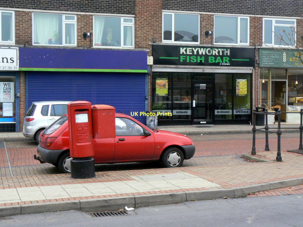 Photo 6"x4" Wolds Drive Post Office postbox ref NG12 144 Plumtree Park c2011