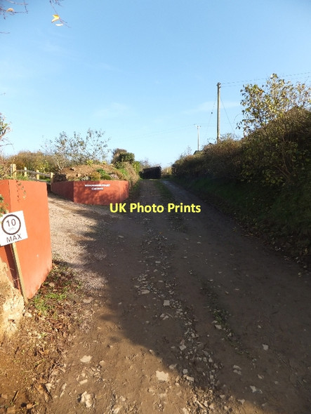 Photo 6"x4" Shobrooke Lane Morchard Road c2011