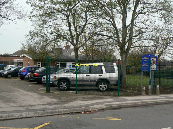 Photo 6"x4" Keyworth Baptist Church sign Plumtree Park c2011