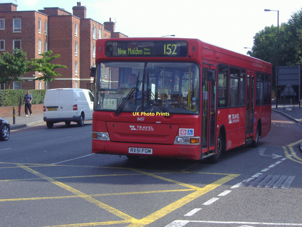 Photo 6"x4" 152 bus on Morden Road Merton\/TQ2569 c2008