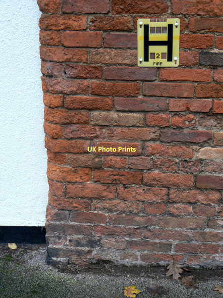 Photo 6"x4" Bench mark, Old Melton Road, Normanton Normanton-on-the-Wolds c2011