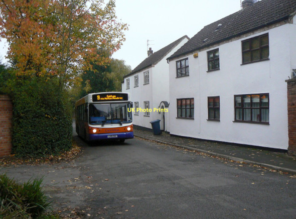 Photo 6"x4" Bus to Melton at Normanton Normanton-on-the-Wolds c2011