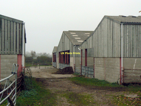 Photo 6"x4" Sycamore Farm Normanton-on-the-Wolds c2011