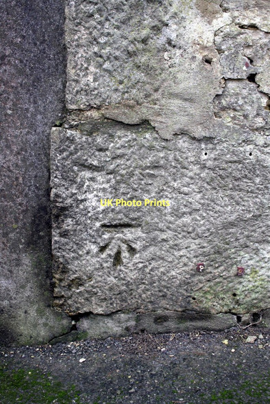 Photo 6"x4" Benchmark on #2 Daniell Terrace Truro c2011