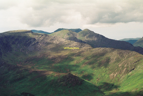 Photo 6"x4" Ben Gorm and Ben Creggan Leenaun c1998