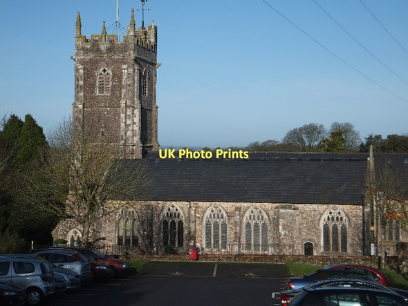 Photo 6"x4" Kentisbeare church (St Mary's) Kentisbeare c2011