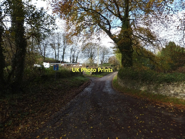 Photo 6"x4" Lane to Blackborough House Blackborough\/ST0909 c2011