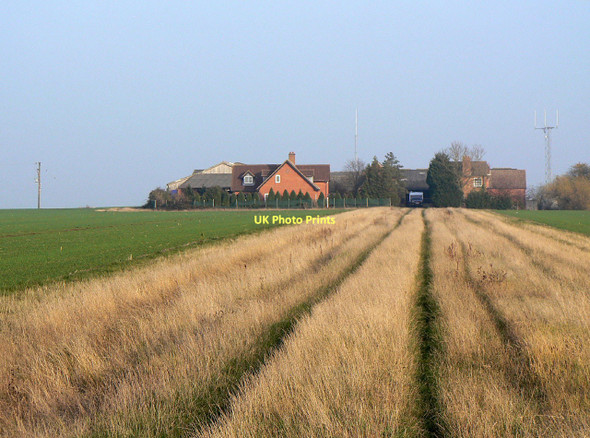 Photo 6"x4" Cropwell Wolds Farm Owthorpe c2011