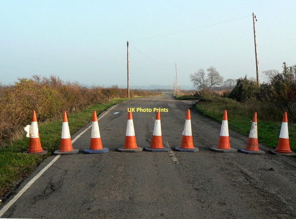 Photo 6"x4" Coned off Cotgrave c2011