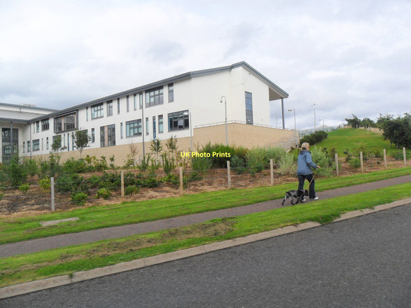 Photo 6"x4" Side building, Eyemouth High School Eyemouth c2011