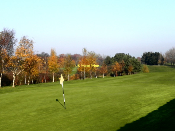 Photo 6"x4" Fairfield Golf Course Denton\/SJ9295 c2011